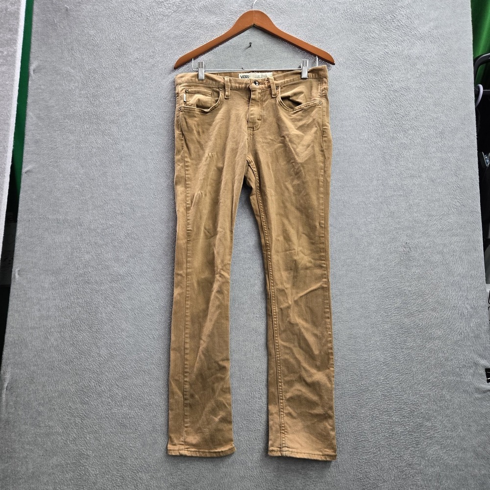 Vans Men Jeans 30X30 Brown Chino 30" Inseam‎